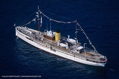 Classic Motor Yachts - Delphine at the Monaco Classic Week