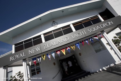 29 01 2009 - Auckland (NZL) - Louis Vuitton Pacific Series - Opening Press Conference at the Royal New Zealand Yacht Squadron