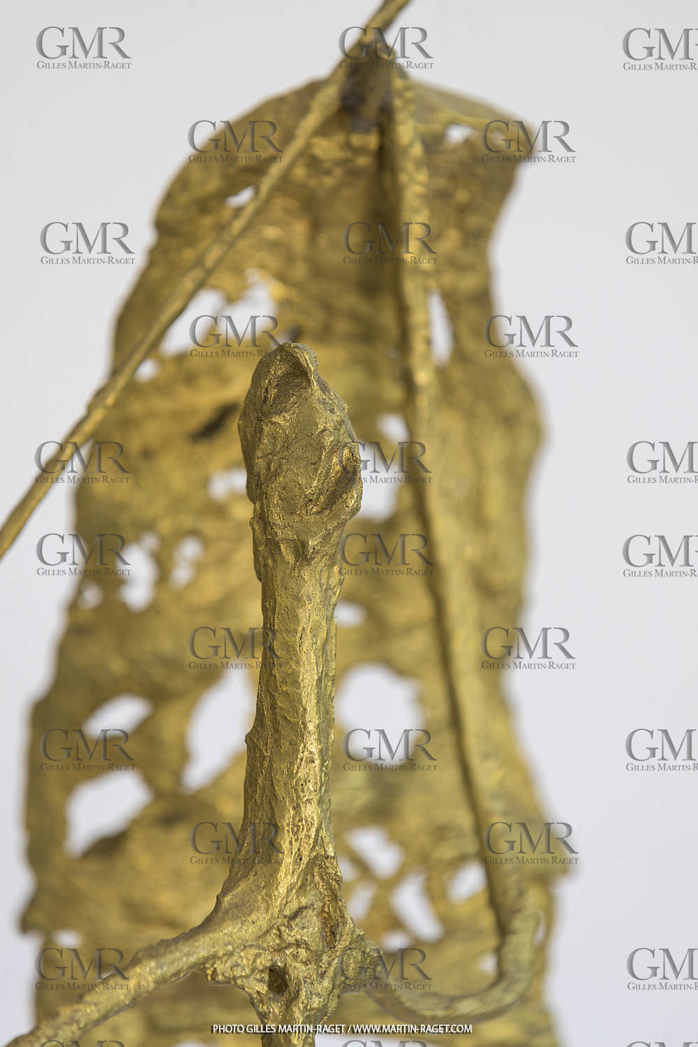 05 08 2019, Marseille (FRA,13), Oeuvre de Germaine Richier, Don Quichotte à l'aile de moulin, 1949, Bronze naturel nettoyé, Epreuve d'exposition, Fondeur L. Thinot, Paris, 56,5 x 31 x 29 cm, Collection famille Germaine Richier