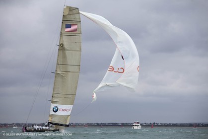 06 08 2010 - Cowes (UK, IOW) - The 1851 Cup -  BMW ORACLE Racing - Day 4