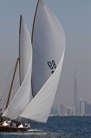 20 11 2010 - Dubai (UAE) - Dubai Louis Vuitton Trophy - Courses de boutres traditionnels pour les équipes engagées