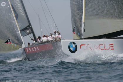 16 05 2007-Valencia (Spain)- 32nd America's Cup - Louis Vuitton Cup - Semi-final - Day 3 - BMW ORACLE racing