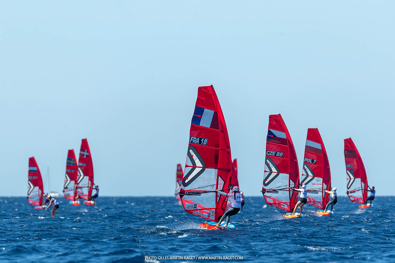 13 07 2023, Marseille (FRA) Paris 2024 Olympic Games Sailing Test Event, Day 5