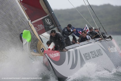 14 02 2009 - Auckland (NZL) - Louis Vuitton Pacific Series - Racing Day 14 - Challenger final