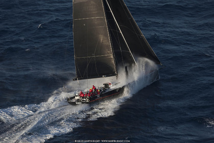 09 10 2017, Calvi (FRA,20), VOR 70 Babsy, Tentative de record autour de la Corse à la voile, skipper Franck Cammas