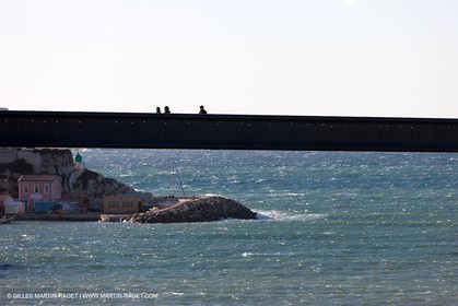 11 01 2013 - Marseille (FRA,13) - Marseille Provence 2013, European capital of Culture, J4 Esplanade, MUCEM Museum and Villa Mediterranée.
