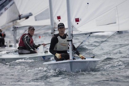 20 04 2010 - Hyères (FRA,83) - SOF 2010 - Zhik Team - Laser Men - Javier Hernandez