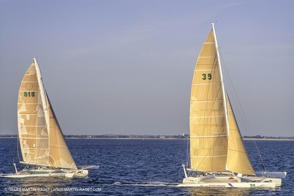 Sailing, Offshore Racing, Route du Rhum 1990, Fujichrome (Mike Birch), Fujicolor (Didier Munduteguy)