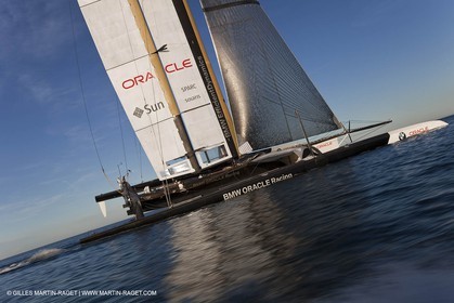 27 01 2010 - Valencia (ESP) - 33rd America's Cup - BMW ORACLE Racing - Sailing team
