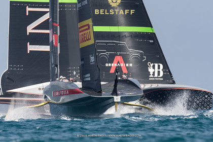 24 08 2024, Barcelona (ESP), Louis Vuitton 37th America's Cup, Louis Vuitton Prelilinary Regatta, Race Day 3