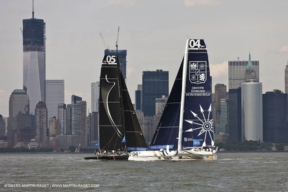 03 07 2012 - New York (USA, NY) - Krys Ocean Race prologuie - arrival in New York