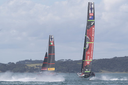 08 12 2020 - Auckland (NZL) - 36th America's Cup - Practice Sessions - Day 1