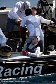 18 05 2010 - La Maddalena (ITA, Sardinia) Louis Vuitton Trophy - BMW ORACLE Racing - Training