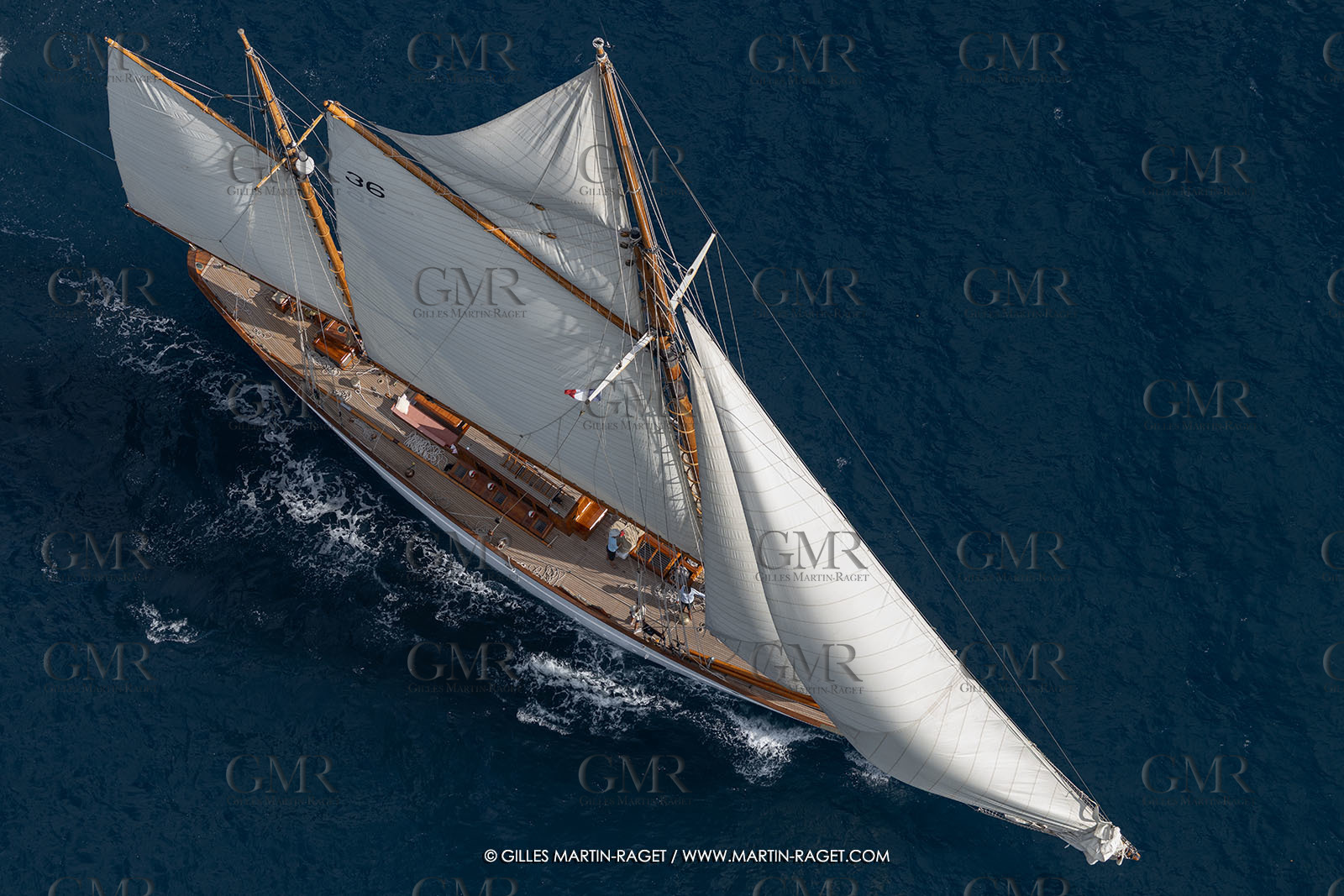 04 10 2025, Saint-Tropez (FRA), Les VoIles de Saint-Tropez 2025, Race Day 6