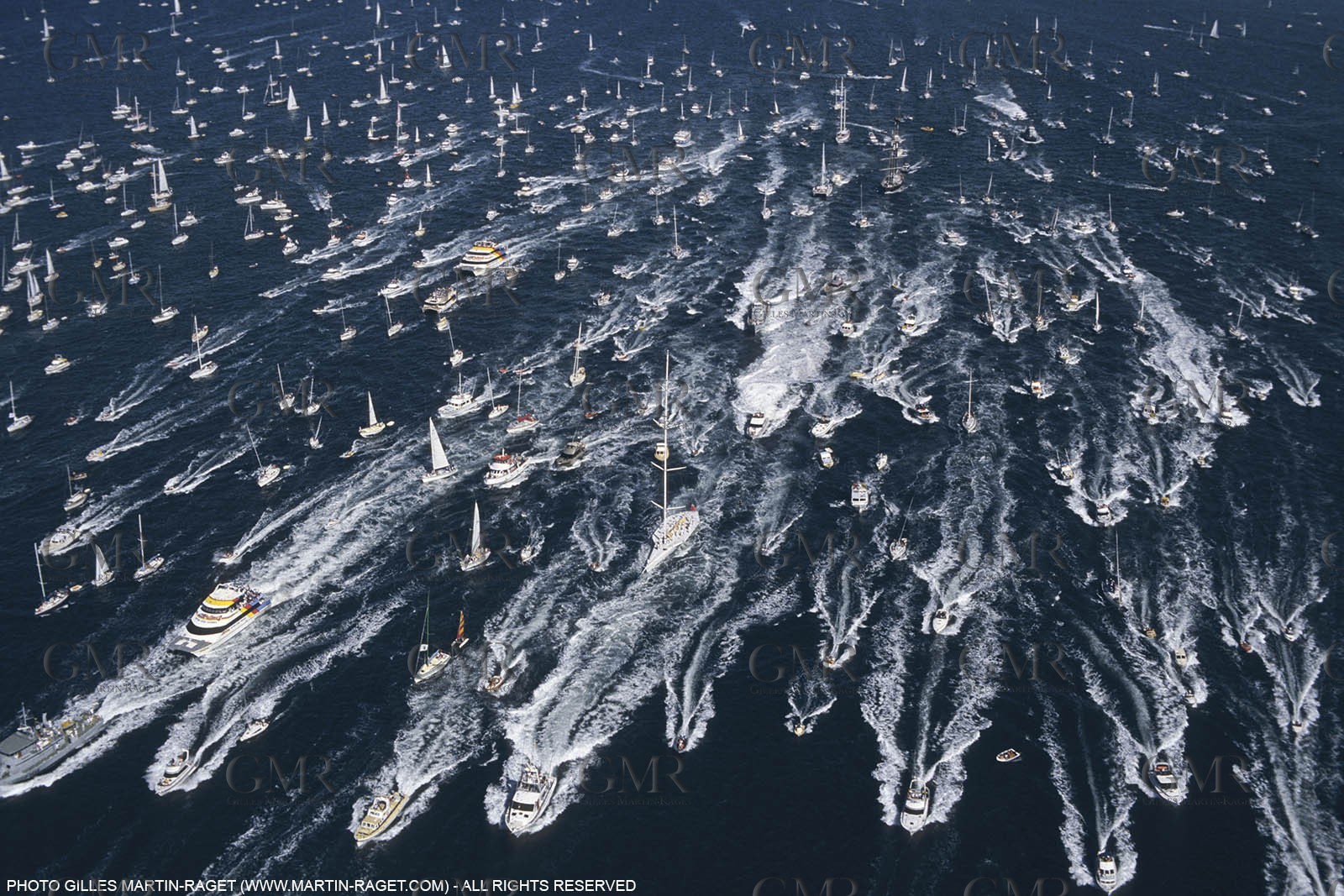 Sail racing, America's Cup, America's Cup 27, San Diego 1988, Big boat launch, Auckland (NZL)