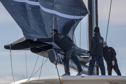 25 01 2019, La Grande Motte (FRA,34), Gunboat 68 first sail
