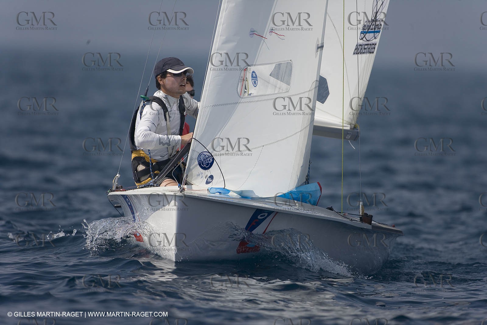 22 04 2007 - 2007 Semaine Olympique Française - Hyeères (South of France) - Day 1 - Team France - 470 Homme - Bonnaud Romain et Benjamin