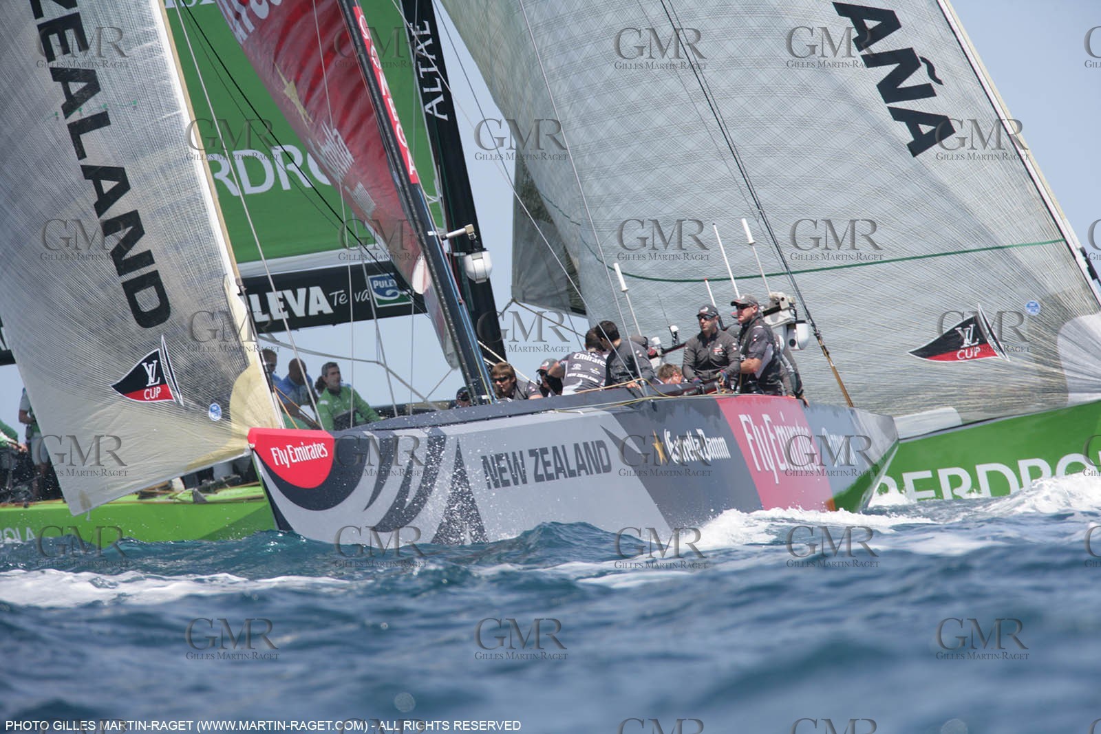 15 05 2007-Valencia (Spain)- 32nd America's Cup - Louis Vuitton Cup - Semi-final - Day 2 - BMW ORACLE racing