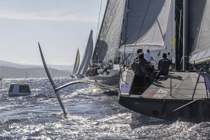 02 10 2022, Saint-Tropez (FRA,83), Voiles de Saint-Tropez 2022,  semaine des maxis, Race 1