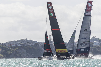 11 01 2021, Auckland (NZL), 36th America's Cup, Practice Racing