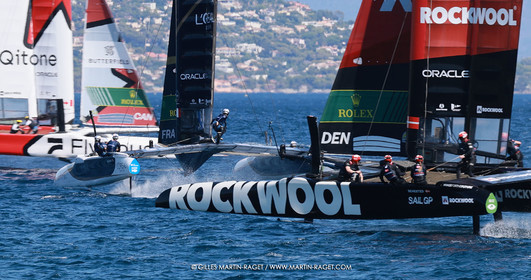 10 09 2025, Saint-Tropez,(FRA), Rockwool SailGP France Saint-Tropez, Race Day 1