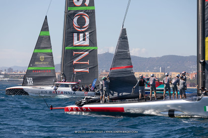 26 09 2024, Barcelona (ESP), 37th America's Cup, Louis Vuitton Cup Final, Race Day 1