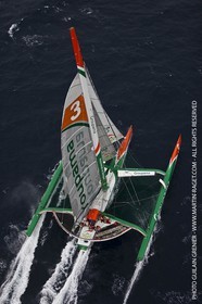 05 14 09 - Marseilles - Mediterranean Record - Groupama 3 - Franck Cammas - G Class - Start from Marseilles to Carthage (Tunisia)