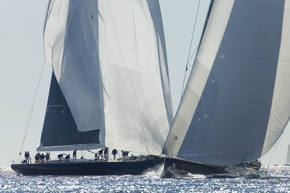 30 09 2013 - Saint-Tropez (FRA,83) -  Les Voiles de Saint-Tropez 2013 - Day 1 - Wally Yachts and J Class