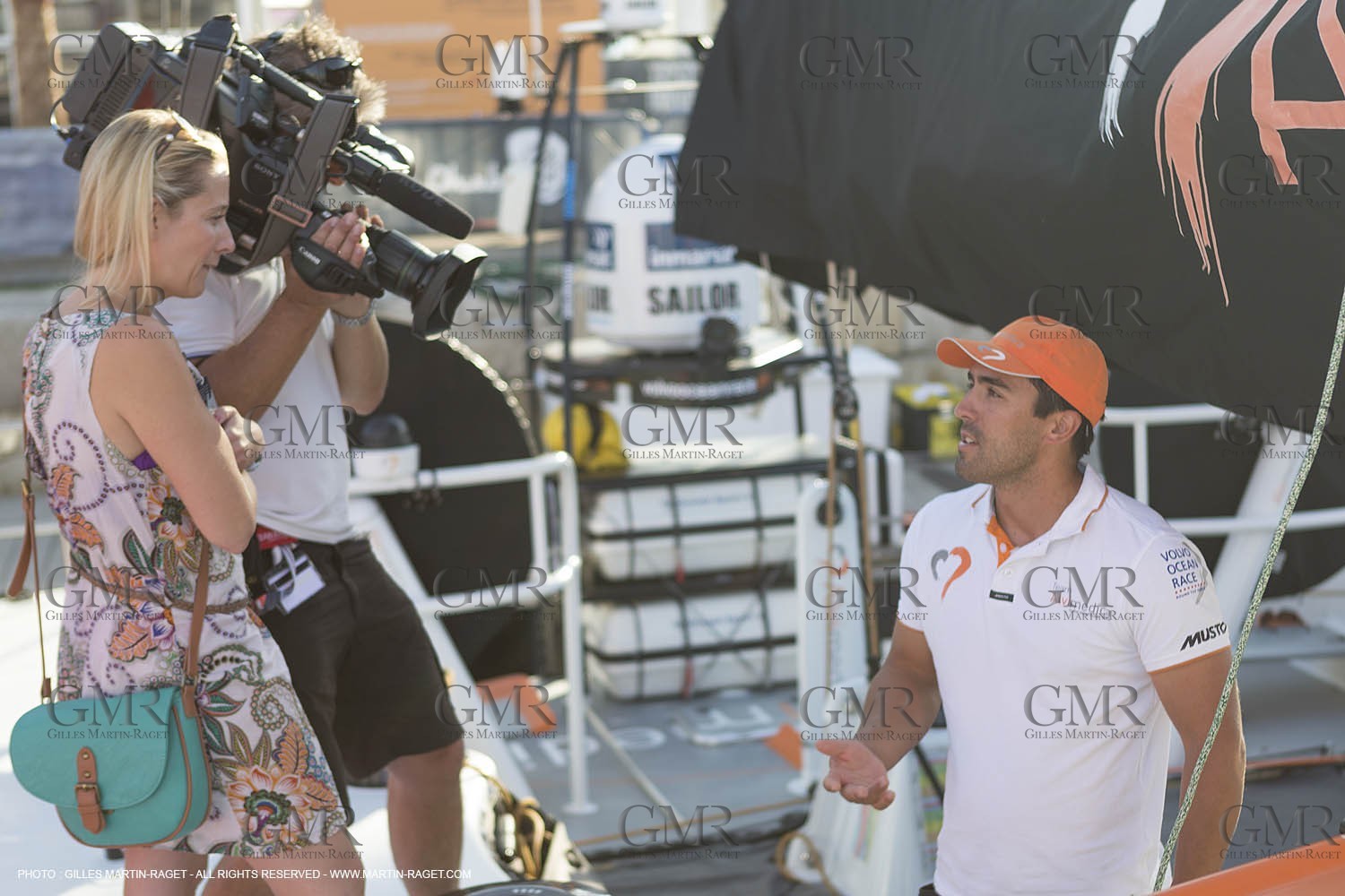 08 10 2014, Alicante (ESP), Volvo Ocean Race 2014-15, Team Alvimedica