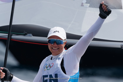 07 08 2024, Marseille (FRA), Paris 2024 Olympic Games, Sailing, Race Day 10, ILCA Medals races