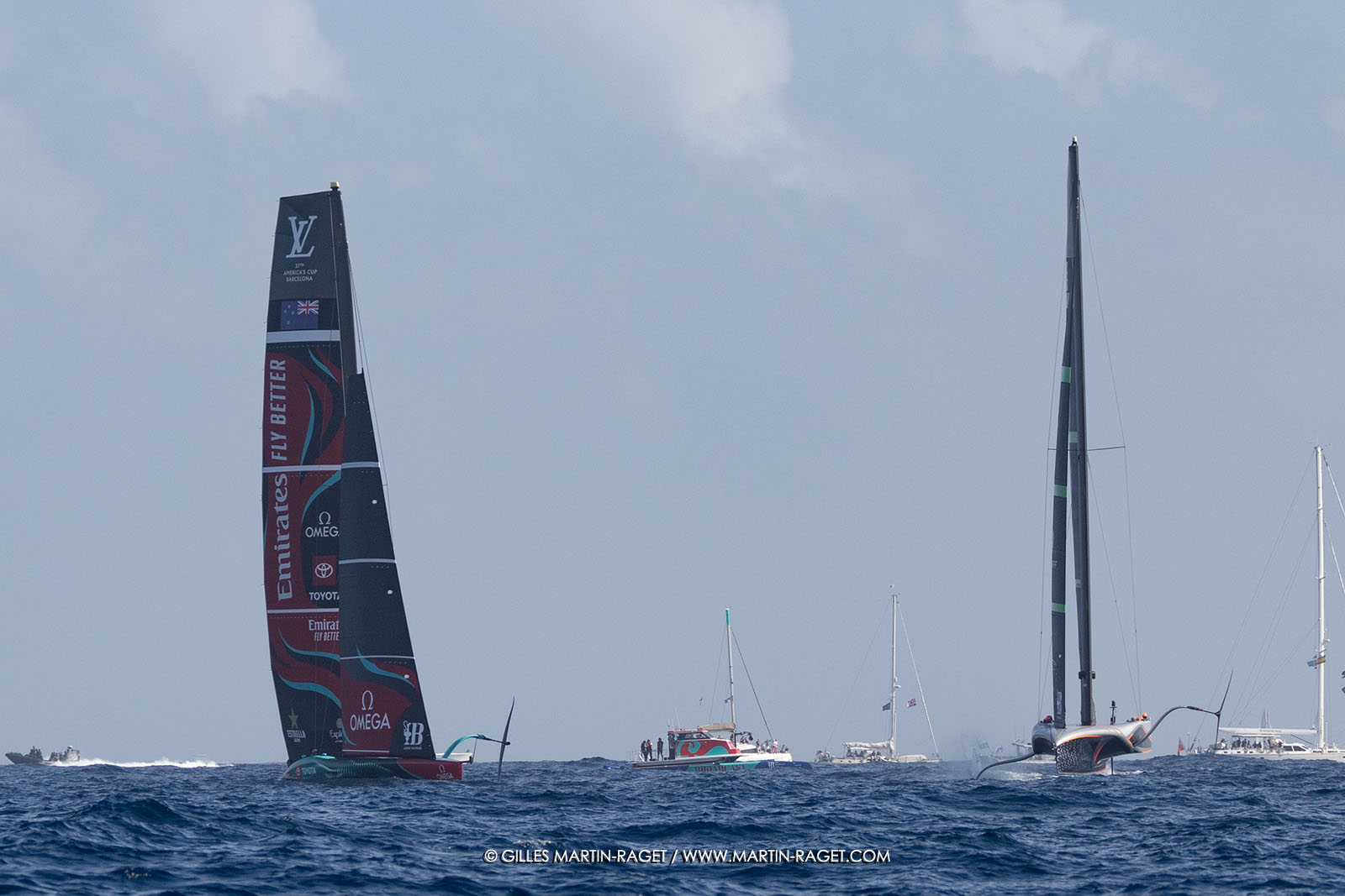 16 10 2024, Barcelona (ESP), Louis Vuitton 37th America's Cup, Final Match, Race Day 4, race 5