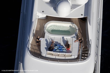 18 08 2011 - La Maddalena (ITA, Sardinia) - Motor yacht Inception