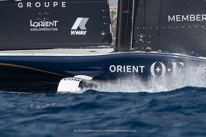 22 08 2024, Barcelona (ESP), Louis Vuitton 37th America's Cup, Louis Vuitton Preliminary Regatta, Race Day 1