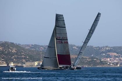 18 05 2010 - La Maddalena (ITA, Sardinia) Louis Vuitton Trophy - BMW ORACLE Racing - Training