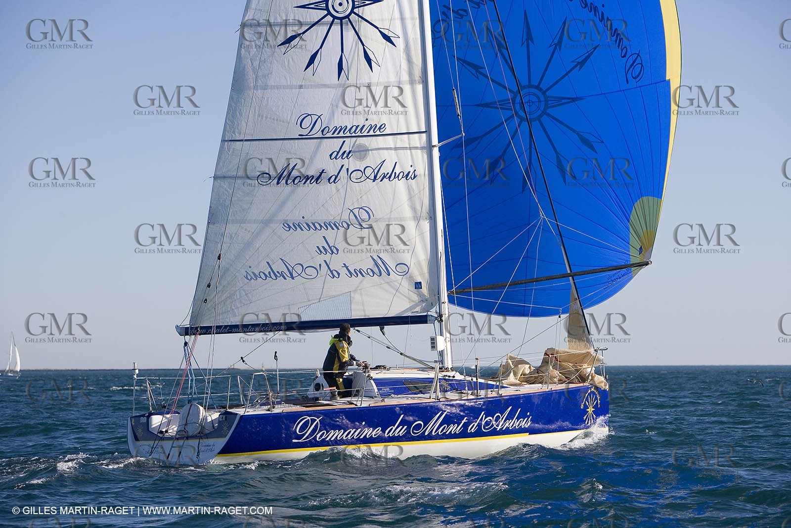 15 02 2007 - La Grande Motte (FRA) - Onedesign Figaro II - Thierry Duprey du Vorsent (Domaine de Monts d'Arbois)