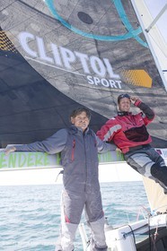 27 03 08- La Grande Motte- (FRA,34) Transat AG2R 2008- Jean-Paul Mouren- Laurent Pellecuer