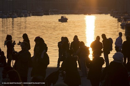 02 02 2013 Marseille (FRA,13) - Opening of the shadehouse and renovated historical Vieux Port