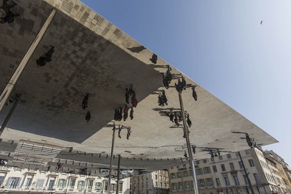 02 02 2013,  Marseille, FRA, 13, Inauguration de l'ombrière et du Vieux Port semi-piétonnier