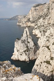 20 03 2009 - Marseille (FRA, 13) - Les Calanques - Pic de l'Eissadon et falaises du Devenson
