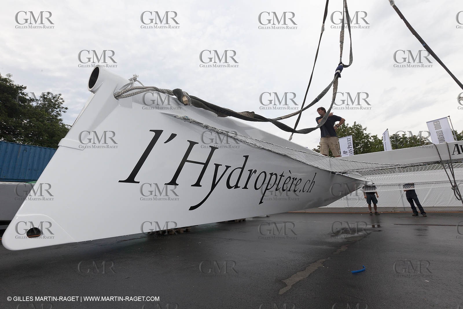 23 08 2010 - Ecublens (SUI) - L'Hydroptère.CH - Project launch