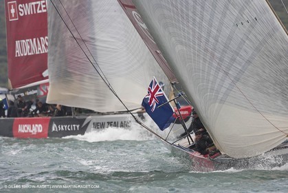 14 02 2009 - Auckland (NZL) - Louis Vuitton Pacific Series - Racing Day 14 - Challenger final