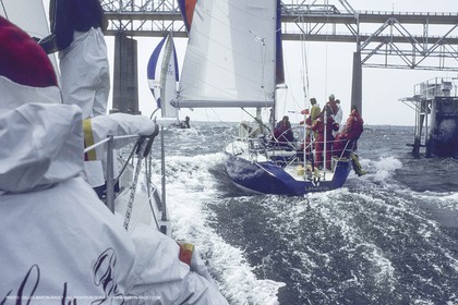 Sailing, yacht Racing, SORC 1981, Miami (FL), Onboard Lady B