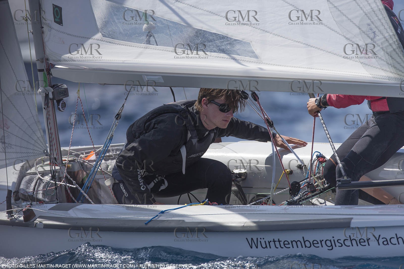 10 04 2015, Marseille (FRA), Yachting Club de la Pointe Rouge - Coupe Internationale de Printemps des 470, Day 3