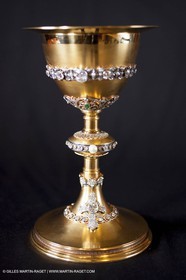 04 02 2013 - Marseille(FRA,13), Notre Dame de la Garde,liturgical silverware