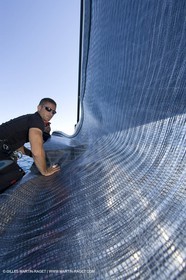 03 09 06 - Porto Cervo (Sardinia) - Maxi World Cup 2006 - A bord Wally 90 Tango