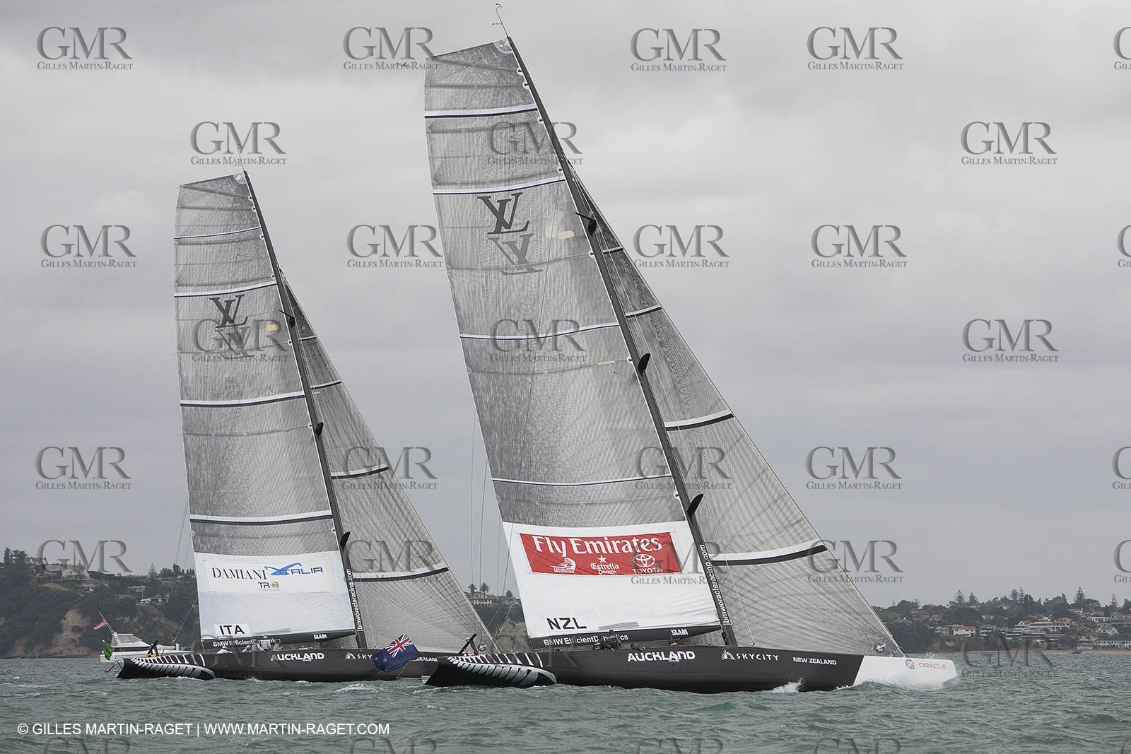 30 01 2009 - Auckland (NZL) -  Louis Vuitton Pacific Series -  Racing Day 1
