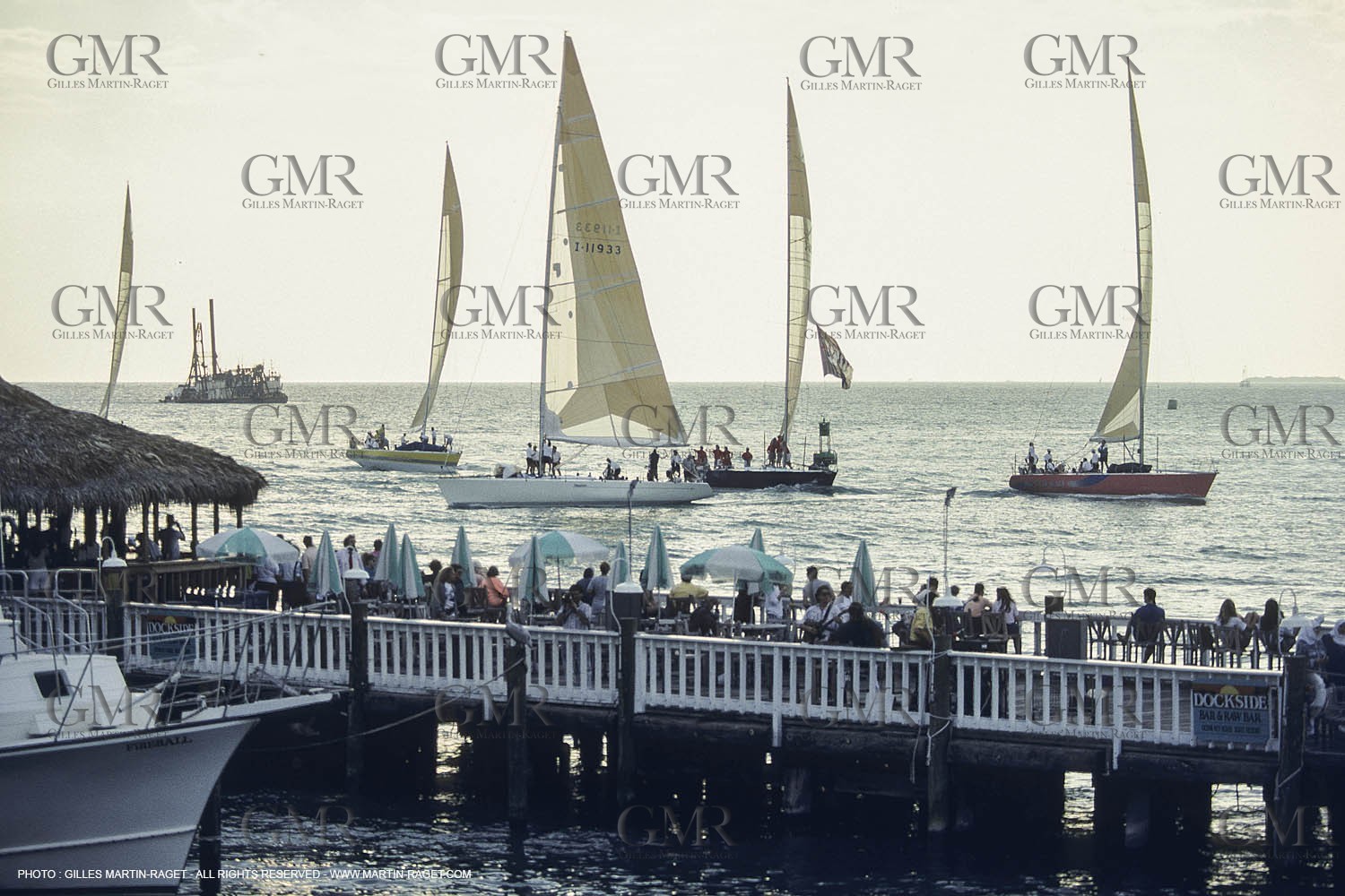 50 ft regatta, Key West, Florida, 1989