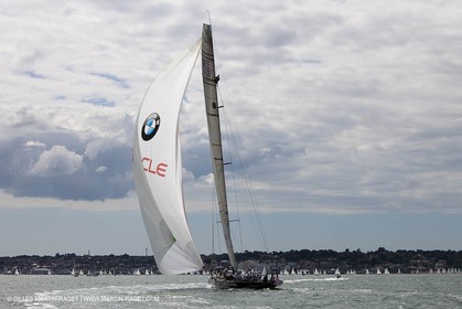 02 08 2010 - Cowes (UK, IOW) - The 1851 Cup -  BMW ORACLE Racing - Training Day.