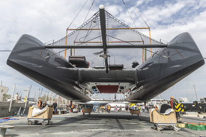 22 07 2020, La Grande Motte (FRA), Gunboat, Gunboat 68 SeaTilt launch