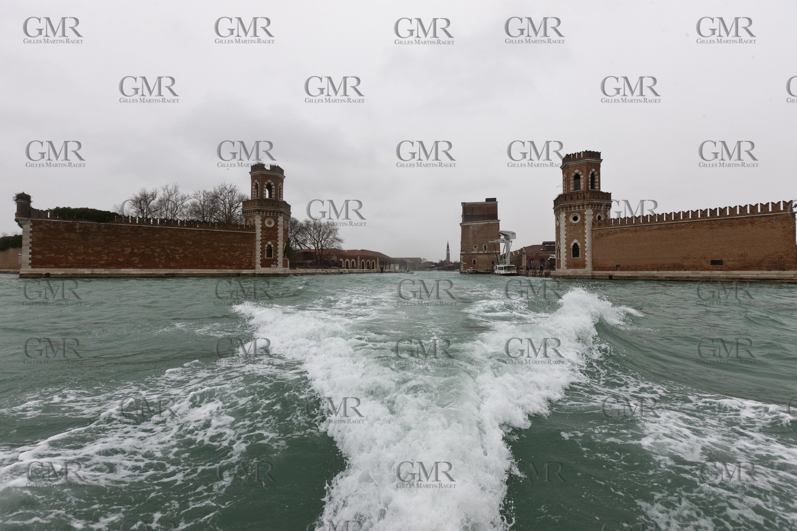 20 02 2012 - Venezia (ITA) - 34th America'sCup - Venezia 2012 America's Cup World Series - The Arsenale where the AC45 moorings, public village, media center and Club 45 will be located